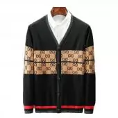 pull gucci pas cher homme coat cardigan button pull gg jacquard
